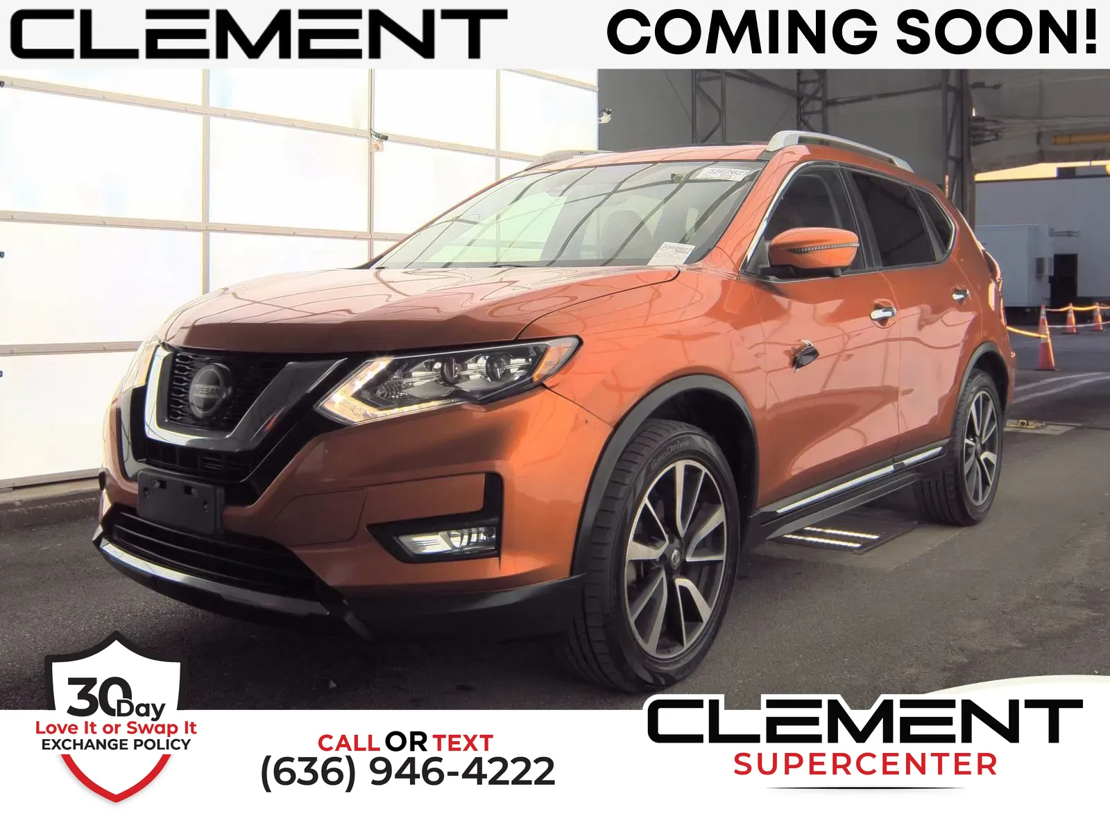 Orange 2019 Nissan Rogue SL for sale in Florissant, MO