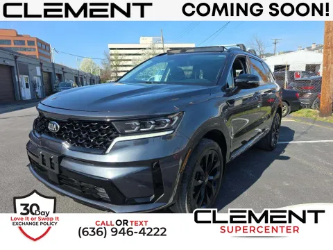 Gray 2021 Kia Sorento SX for sale in Florissant, MO
