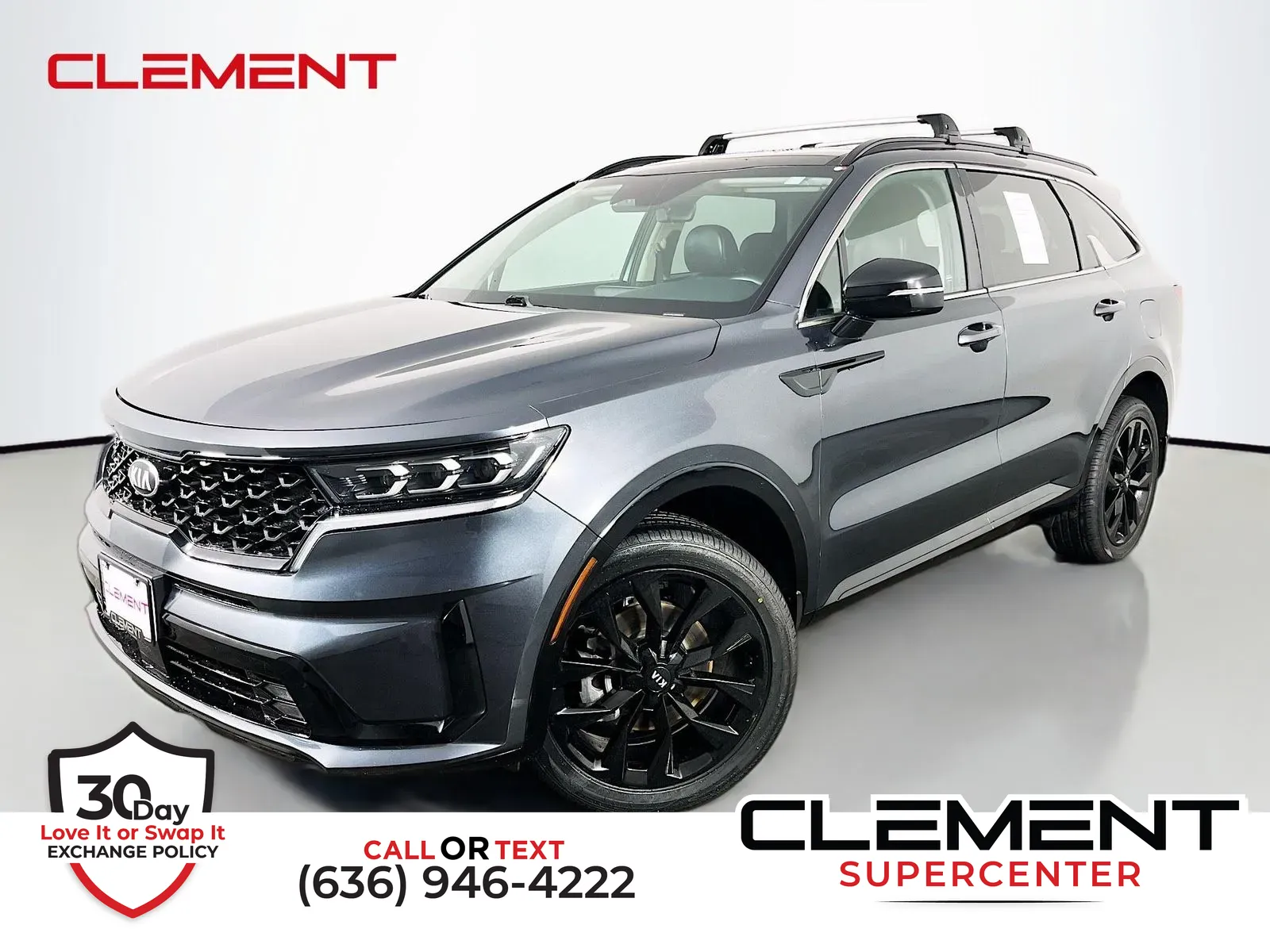 Gray 2021 Kia Sorento SX for sale in Florissant, MO