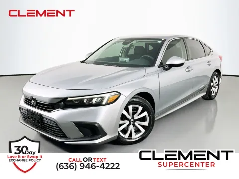Silver 2023 Honda Civic LX for sale in Florissant, MO