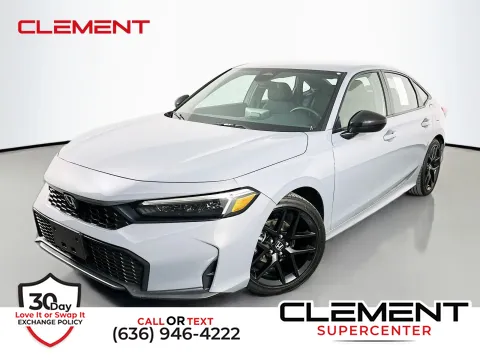 Silver 2025 Honda Civic Sport for sale in Florissant, MO