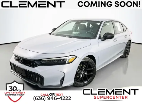 Silver 2025 Honda Civic Sport for sale in Florissant, MO