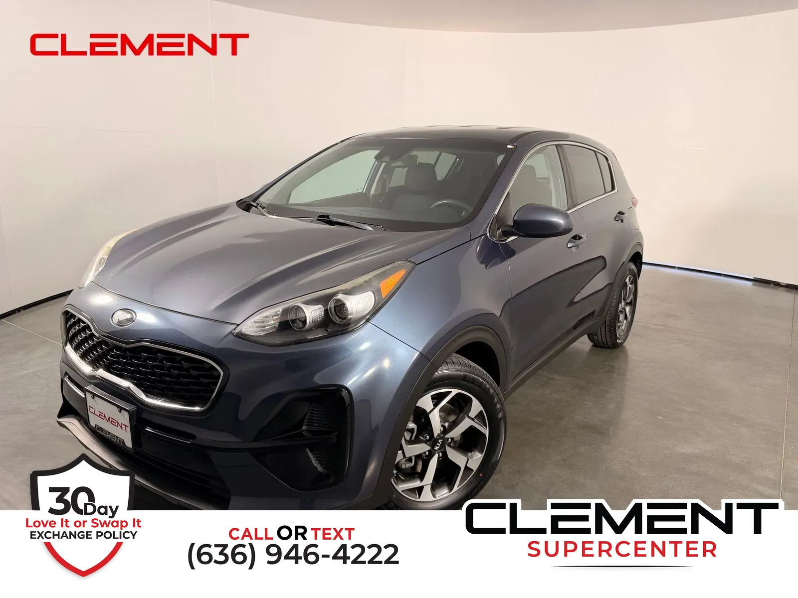 Blue 2020 Kia Sportage LX for sale in Florissant, MO