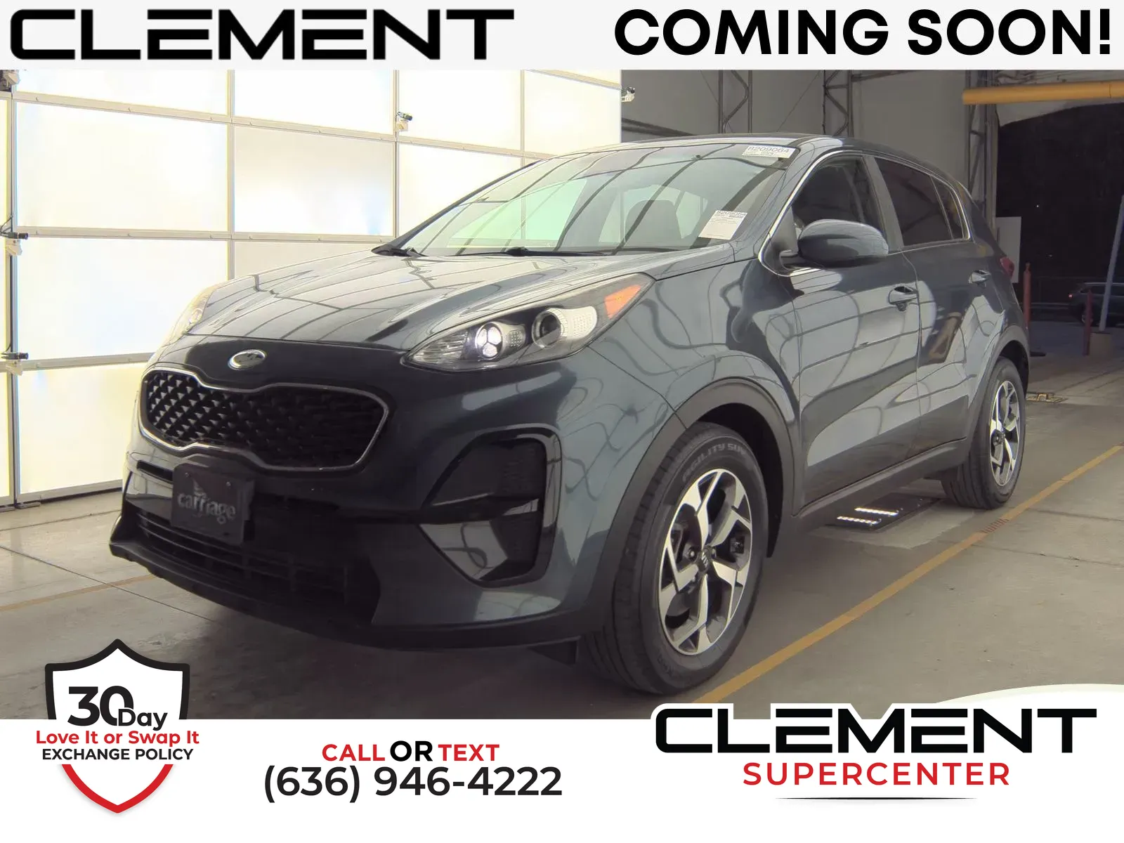 Blue 2020 Kia Sportage LX for sale in Florissant, MO