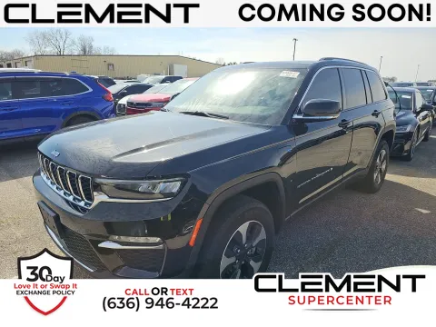 Black 2022 Jeep Grand Cherokee 4xe for sale in Florissant, MO