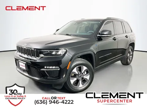 Black 2022 Jeep Grand Cherokee 4xe for sale in Florissant, MO