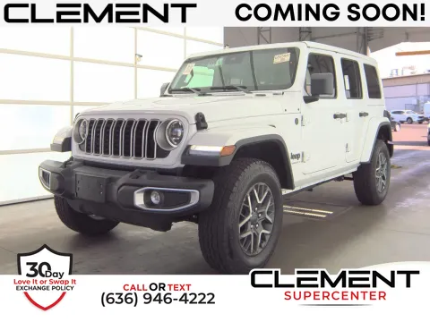 White 2025 Jeep Wrangler Sahara for sale in Florissant, MO