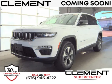 White 2022 Jeep Grand Cherokee 4xe for sale in Florissant, MO