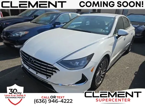 White 2023 Hyundai Sonata Hybrid SEL for sale in Florissant, MO