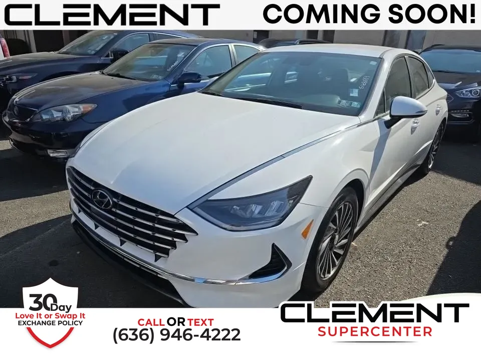 White 2023 Hyundai Sonata Hybrid SEL for sale in Florissant, MO