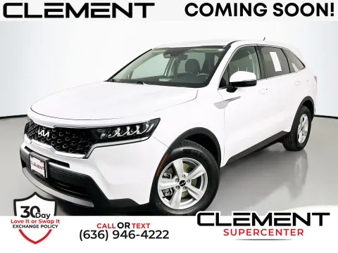 White 2022 Kia Sorento LX for sale in Florissant, MO