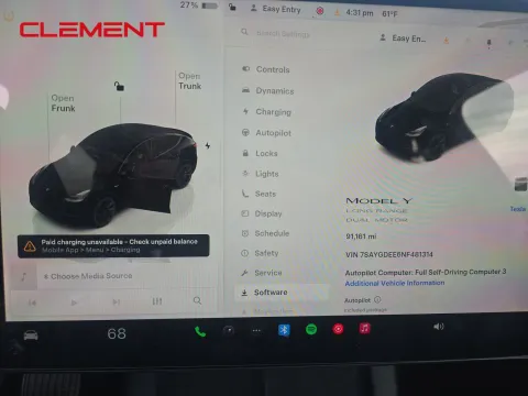 Another view of 2022 Tesla Model Y Long Range for sale in Florissant, MO at Clement Pre-Owned