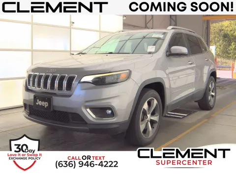 Silver 2019 Jeep Cherokee Limited for sale in Florissant, MO