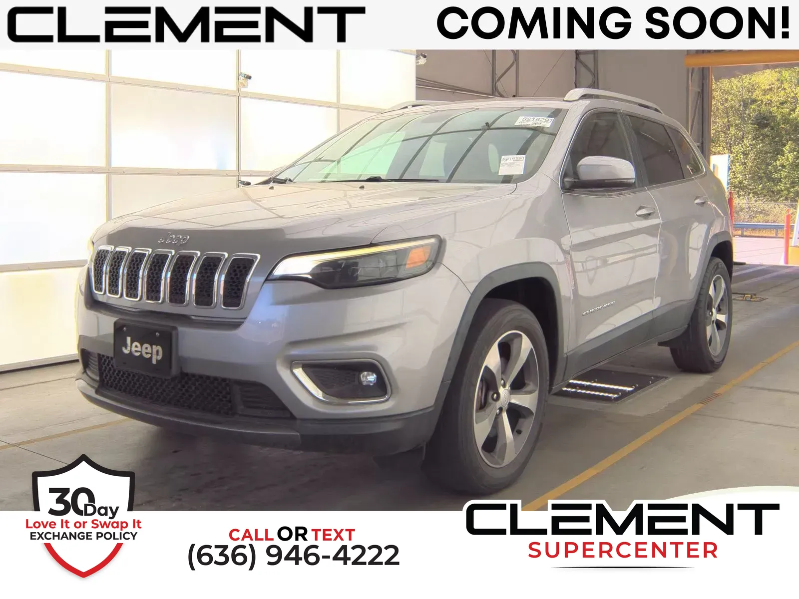 Silver 2019 Jeep Cherokee Limited for sale in Florissant, MO