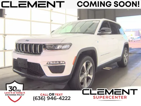 White 2022 Jeep Grand Cherokee 4xe for sale in Florissant, MO