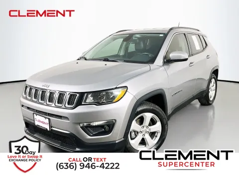 Silver 2019 Jeep Compass Latitude for sale in Florissant, MO