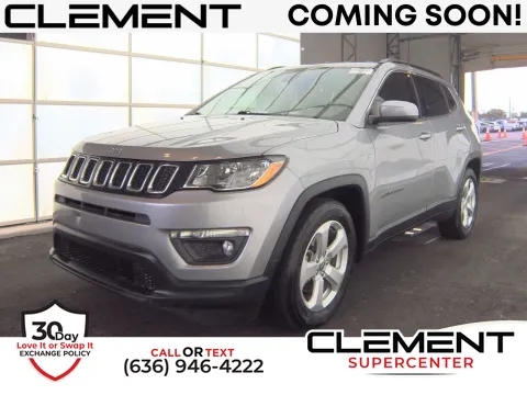 Silver 2019 Jeep Compass Latitude for sale in Florissant, MO