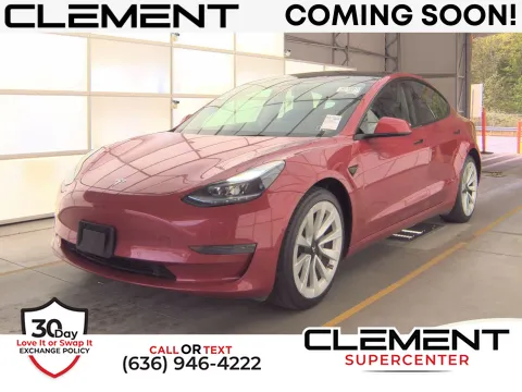 Red 2022 Tesla Model 3 for sale in Florissant, MO