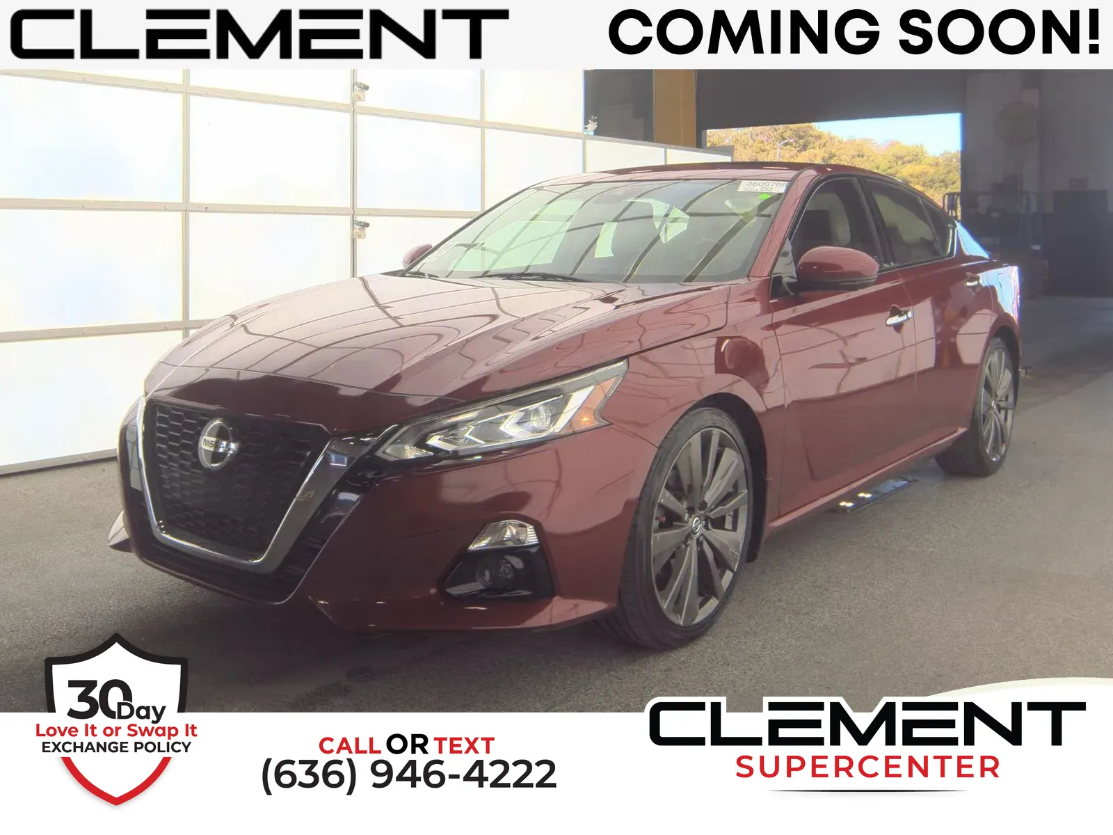 Red 2020 Nissan Altima 2.0 Platinum for sale in Florissant, MO