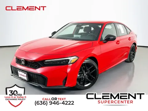 Red 2025 Honda Civic Sport for sale in Florissant, MO