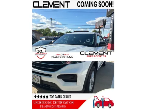 White 2020 Ford Explorer XLT for sale in Florissant, MO