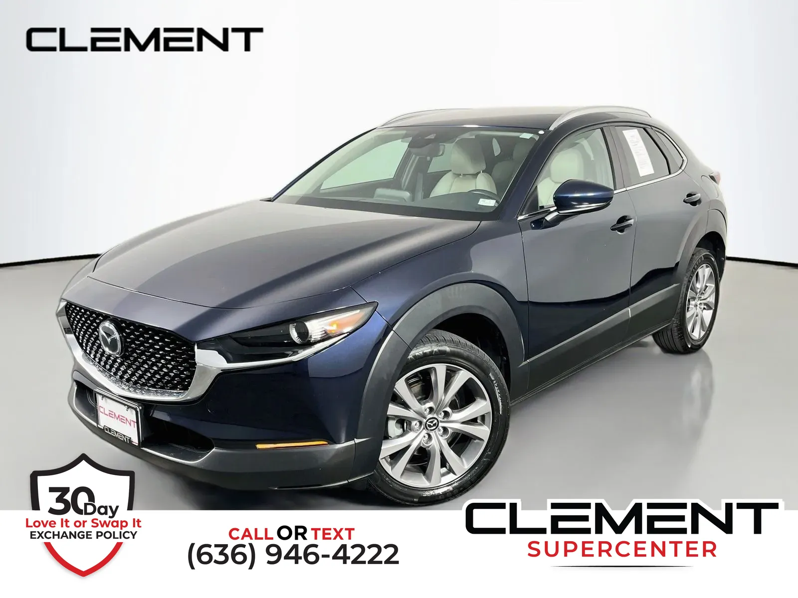 Blue 2023 Mazda CX-30 2.5 S Preferred Package for sale in Florissant, MO