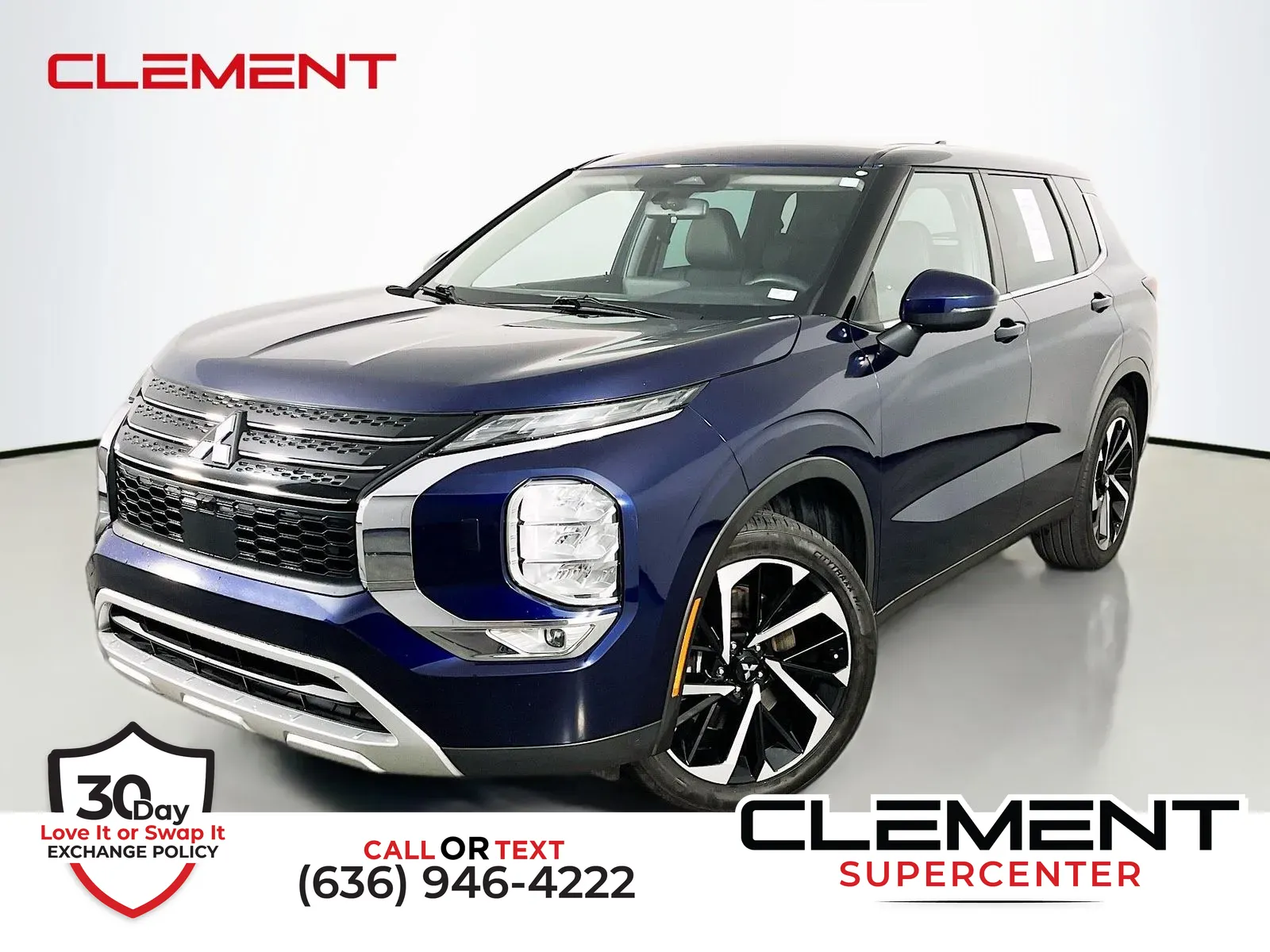 Blue 2023 Mitsubishi Outlander SE for sale in Florissant, MO