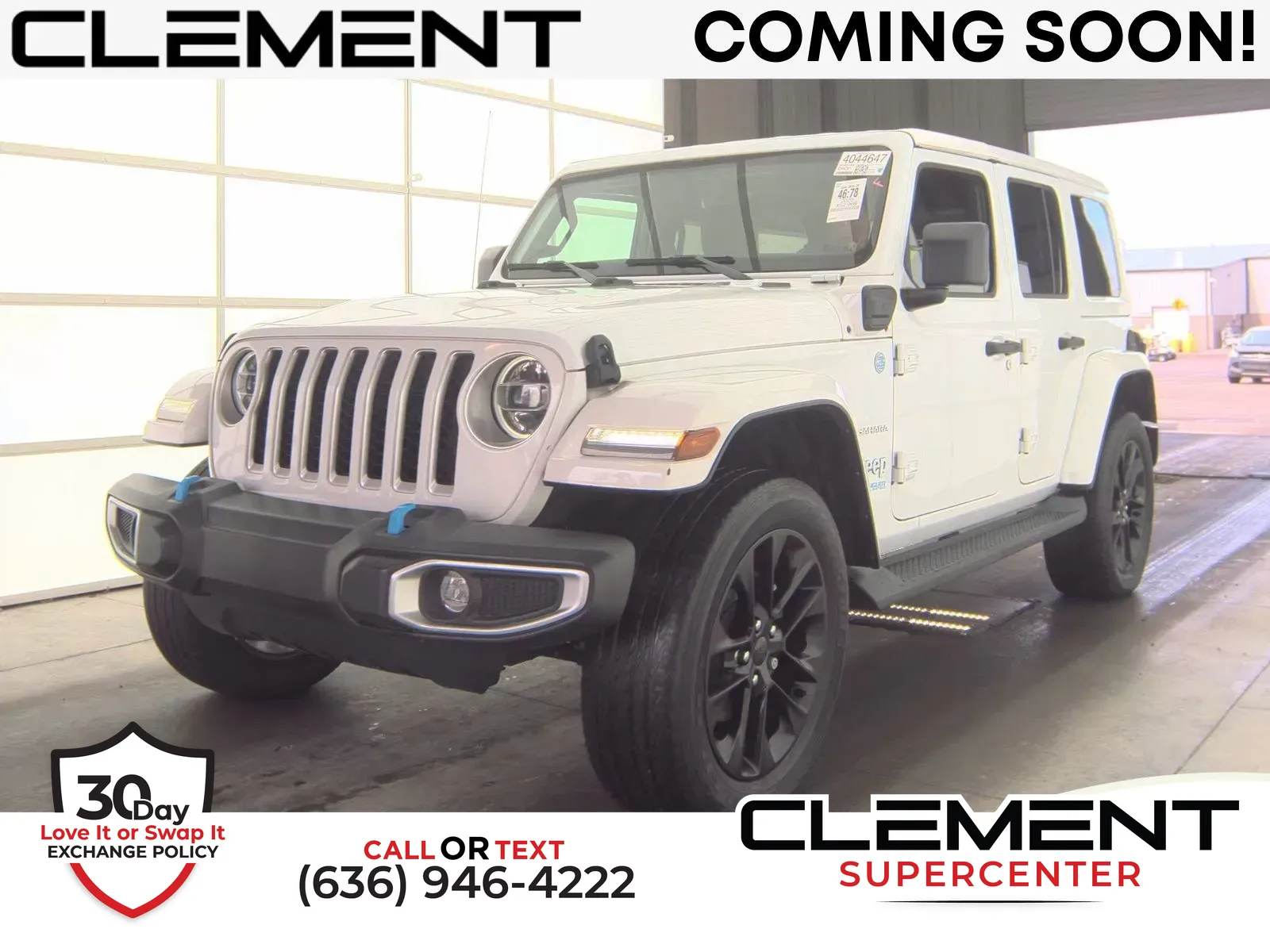 White 2022 Jeep Wrangler Unlimited Sahara 4xe for sale in Florissant, MO