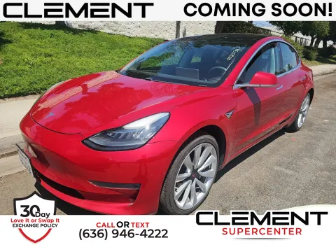 Red 2018 Tesla Model 3 Long Range for sale in Florissant, MO