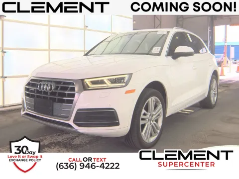 White 2020 Audi Q5 45 Premium Plus for sale in Florissant, MO