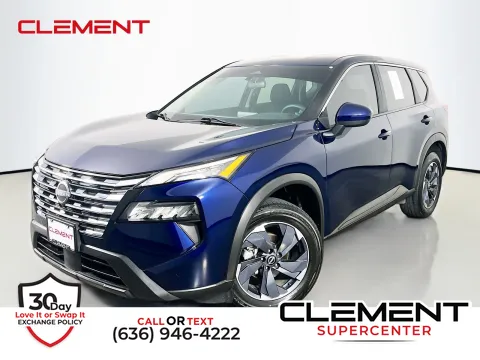 Blue 2024 Nissan Rogue SV for sale in Florissant, MO