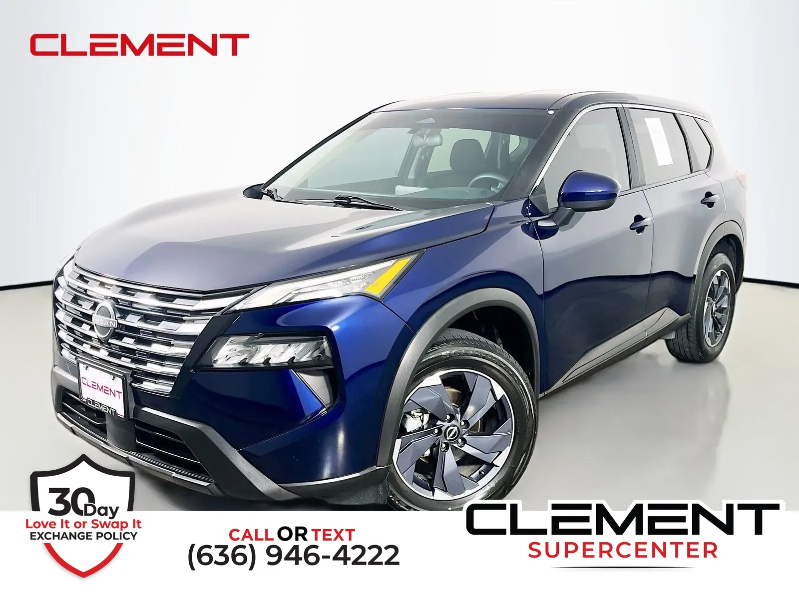 Blue 2024 Nissan Rogue SV for sale in Florissant, MO