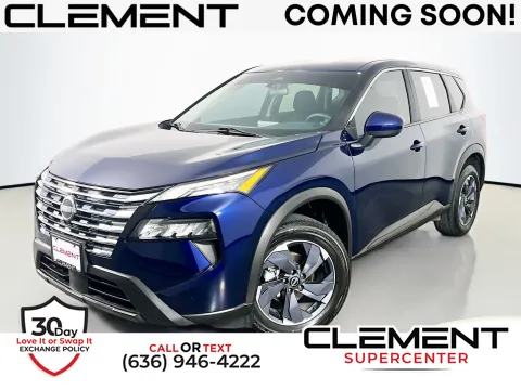 Blue 2024 Nissan Rogue SV for sale in Florissant, MO
