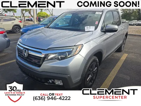 Silver 2019 Honda Ridgeline Sport for sale in Florissant, MO