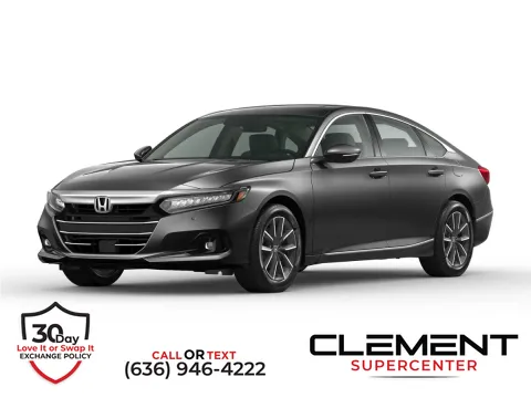 Black 2021 Honda Accord EX-L for sale in Florissant, MO