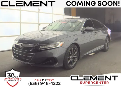 Silver 2021 Honda Accord EX-L for sale in Florissant, MO