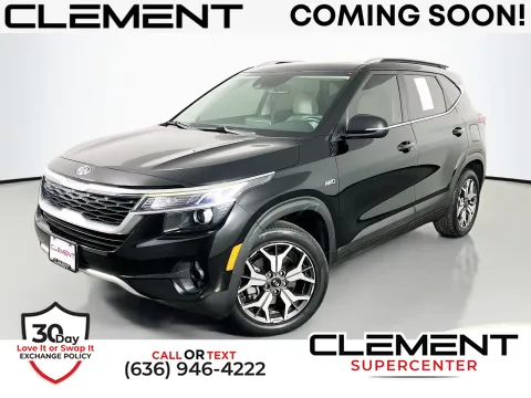 Black 2021 Kia Seltos EX for sale in Florissant, MO