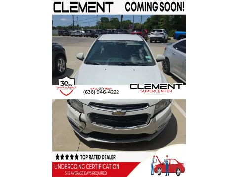 White 2015 Chevrolet Cruze 1LT for sale in Florissant, MO