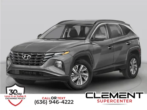 Gray 2023 Hyundai Tucson Hybrid Blue for sale in Florissant, MO