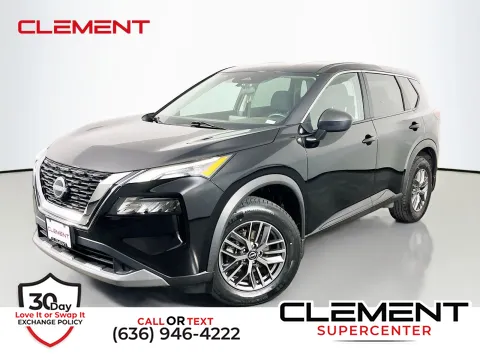 Black 2023 Nissan Rogue S for sale in Florissant, MO