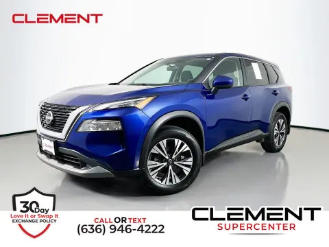 Blue 2023 Nissan Rogue SV for sale in Florissant, MO