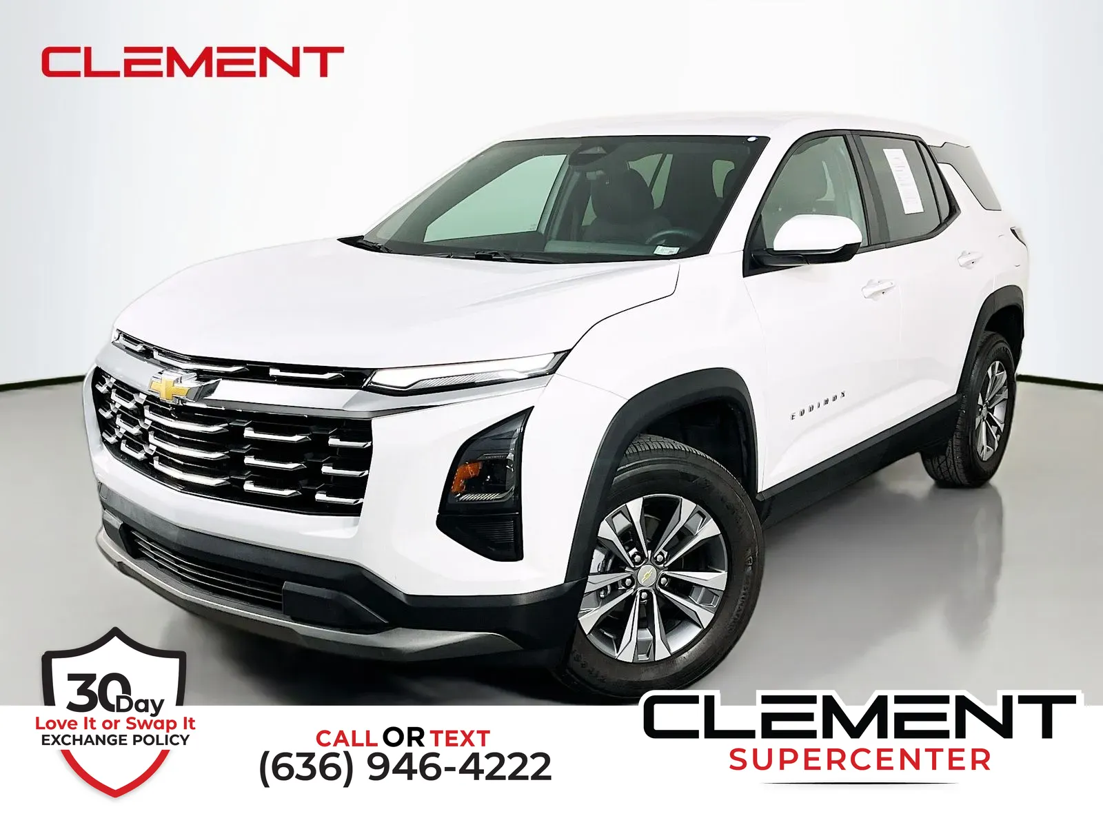 White 2025 Chevrolet Equinox LT for sale in Florissant, MO