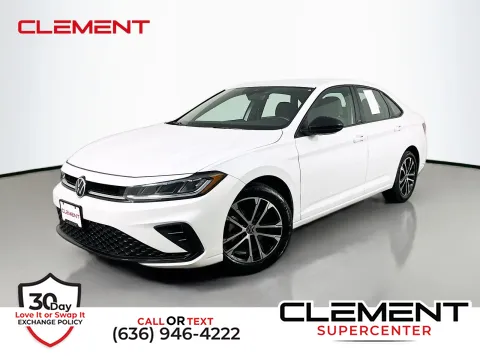 White 2025 Volkswagen Jetta 1.5T Sport for sale in Florissant, MO