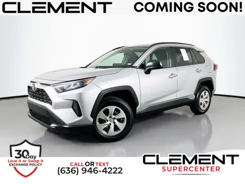 Silver 2021 Toyota RAV4 LE for sale in Florissant, MO