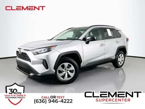 Silver 2021 Toyota RAV4 LE for sale in Florissant, MO