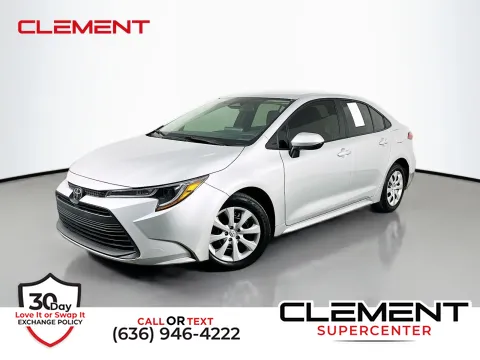 Silver 2024 Toyota Corolla LE for sale in Florissant, MO