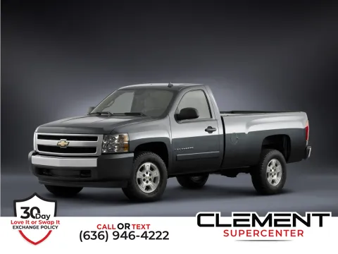 Silver 2008 Chevrolet Silverado 1500 LT for sale in Florissant, MO