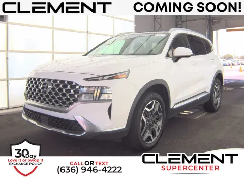 White 2023 Hyundai Santa Fe Hybrid SEL Premium for sale in Florissant, MO