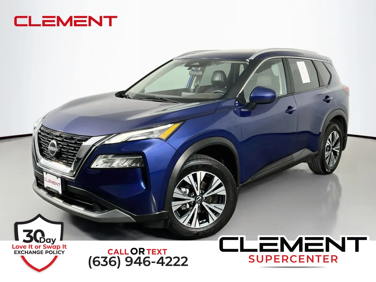 Blue 2023 Nissan Rogue SV for sale in Florissant, MO