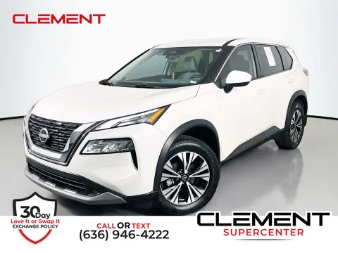 White 2023 Nissan Rogue SV for sale in Florissant, MO